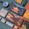 Creative "National Trend Style" sticky notes with gilded facial makeup, Peking Opera, and the "Immortal Crane" series of sticky notes in the Forbidden City details Picture